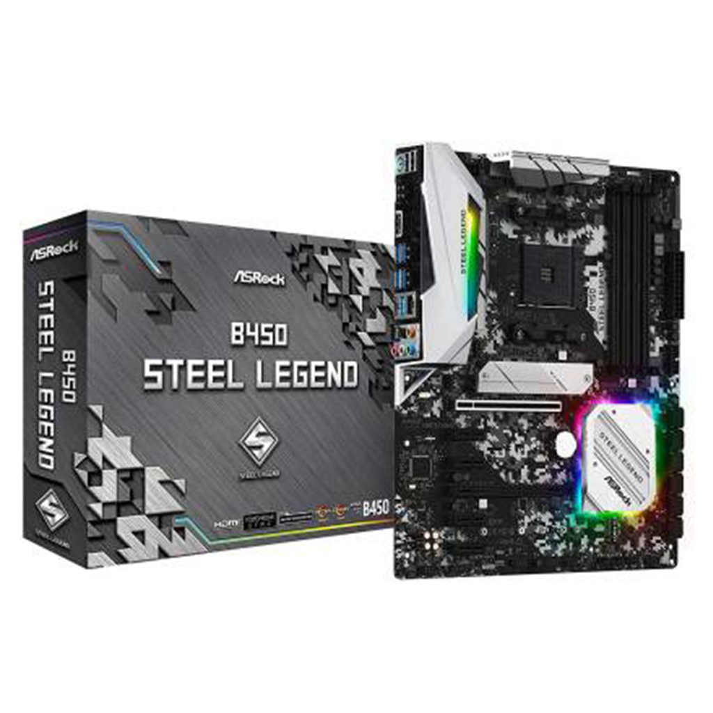 Asrock b450 steel legend обзор