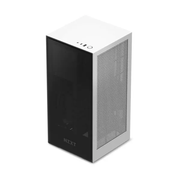NZXT H1 Computer Case I Gaming Cabinet - White/Black - Image 3