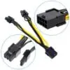 PCI- E 8 Pin Power supply 2 way Splitter Cable - Image 4