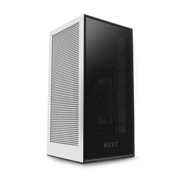 NZXT H1 Computer Case I Gaming Cabinet - White/Black