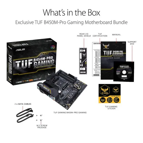 ASUS TUF B450M-PRO GAMING - Image 3