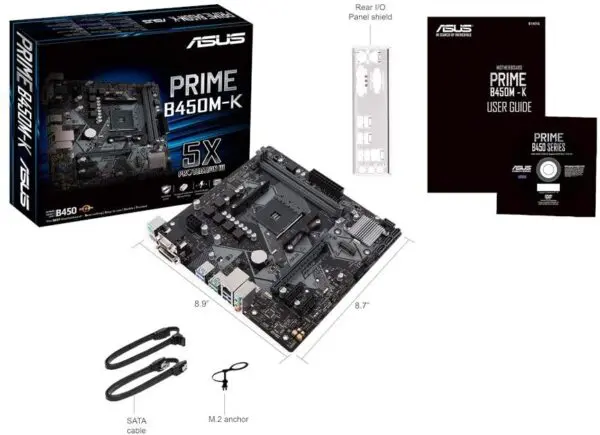ASUS PRIME B450M-K - Image 3