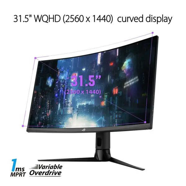 ASUS ROG Strix XG32VC Gaming Monitor - Image 2