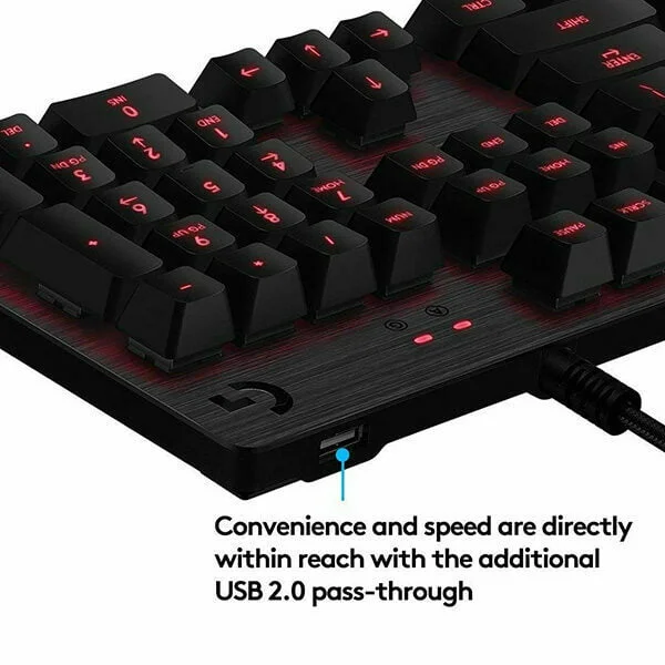 Logitech G413 BACKLIT MECHANICAL GAMING KEYBOARD - Image 2