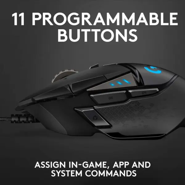 Logitech G502 Hero High Performance Gaming Mouse - Image 4