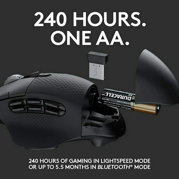 LOGITECH G604 Lightspeed Wireless Gaming Mouse - Image 5