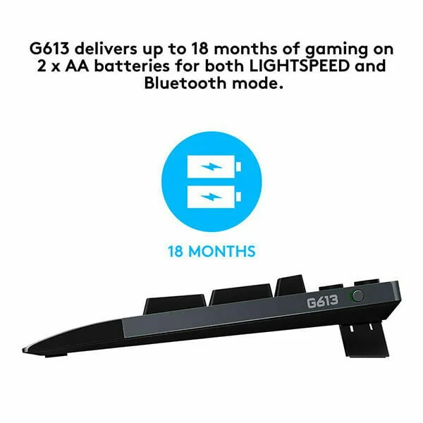 LOGITECH G613 WIRELESS MECHANICAL Gaming Keyboard - Image 2