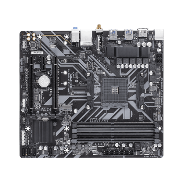 GIGYBYTE B450M DS3H WIFI (rev. 1.x) MOTHERBOARD - Image 2