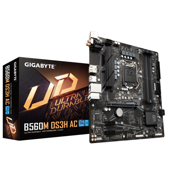 Gigabyte B560M DS3H AC (rev. 1.0) Motherboard