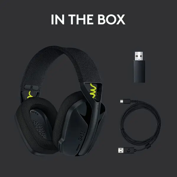 Logitech G435 LIGHTSPEED WIRELESS GAMING HEADSET - Image 3