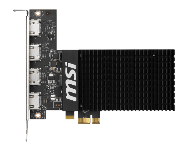 MSI GEFORCE GT-710 2GB DDR3 4x HDMI Graphic Processor - Image 3