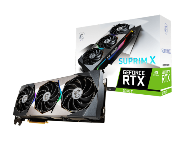 MSI Geforce RTX 3070 Ti Suprim X 8 GB