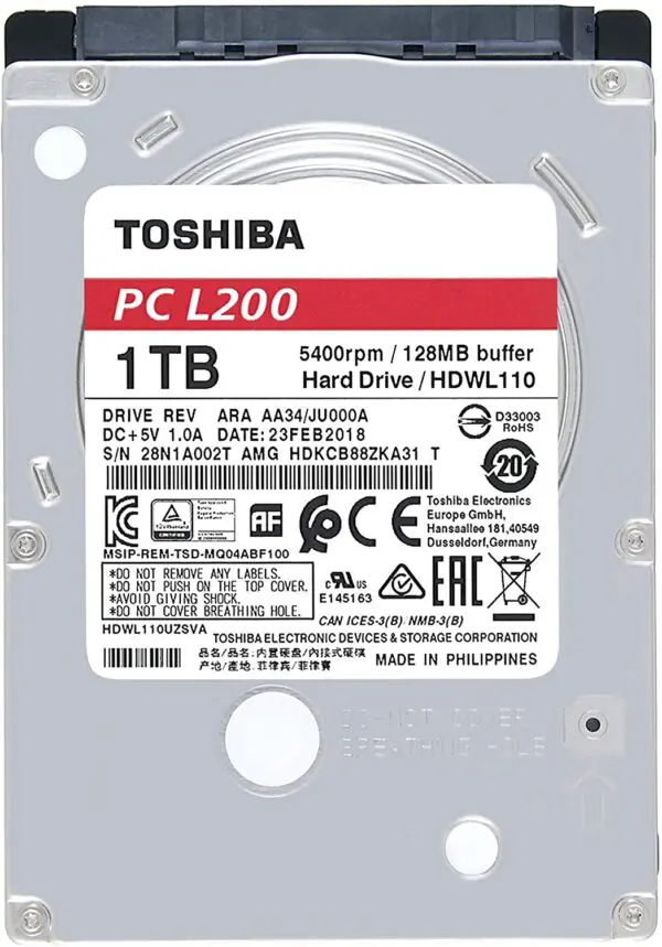 Toshiba L200 Laptop PC Hard Drive - Image 2