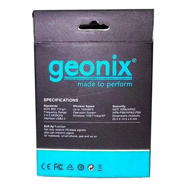 GEONIX USB Wi-Fi Adapter | Speed Upto150Mbps - Image 2