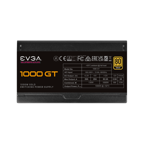 EVGA SuperNOVA 1000 GT, 80 Plus Gold 1000W, Fully Modular, Eco Mode with FDB Fan, 10 Year Warranty - Image 6