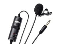 Boya BYM1 Microphone with 20ft Audio Cable (Black)