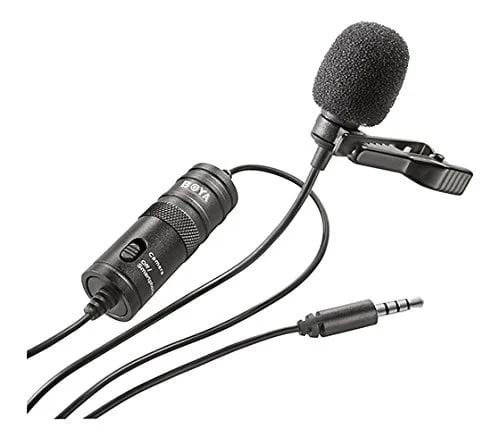 Boya BYM1 Microphone with 20ft Audio Cable (Black) - Image 3