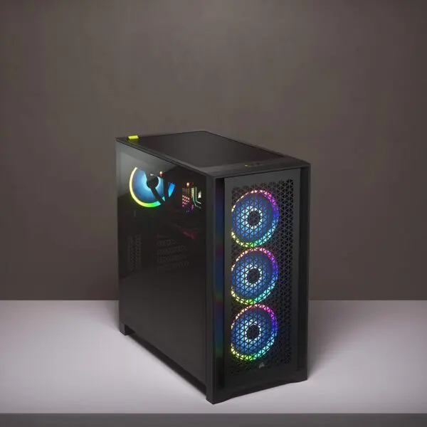 Corsair Chassis 4000D- CC-9011200-WW AIRFLOW Tempered Glass Mid-Tower ATX Case - Image 6