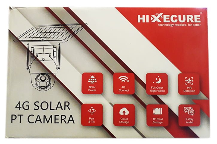 Hi Excure 4G Solar PT Camera