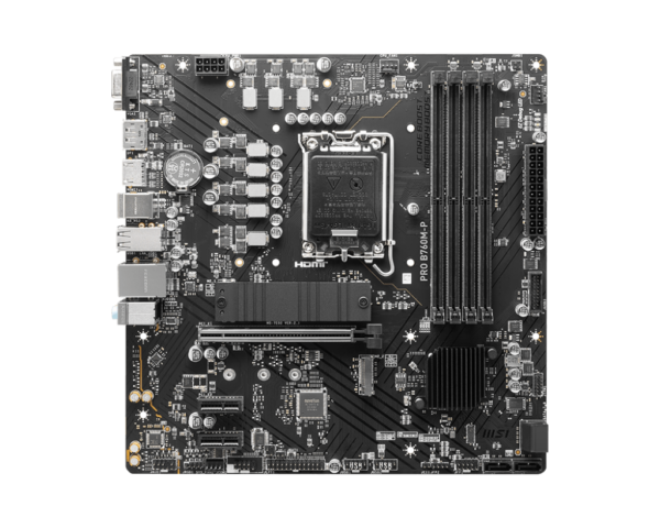 MSI Pro B760M-P DDR5 Intel Motherboard - Image 2