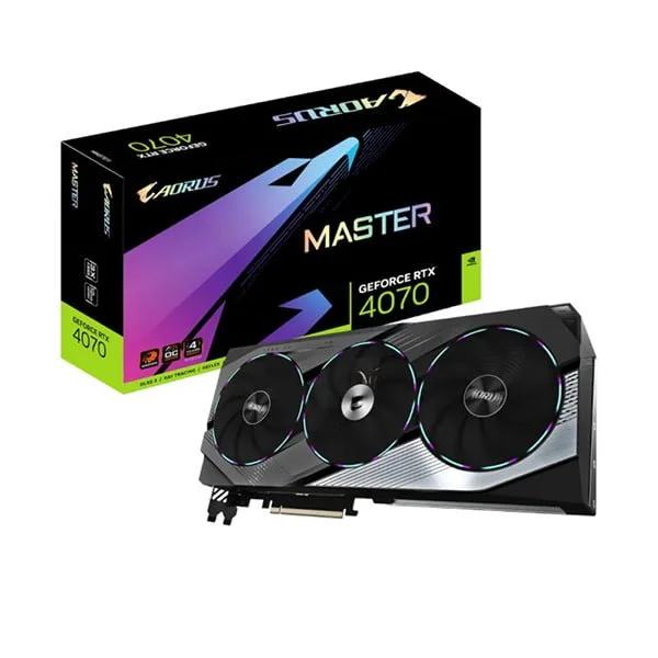 GIGABYTE AORUS GEFORCE RTX 4070 MASTER 12GB GDDR6X