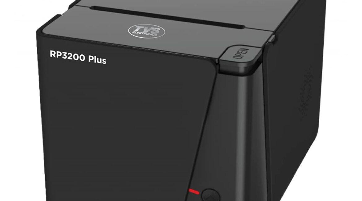 TVS ELECTRONICS RP 3200 Plus 3" Thermal Receipt Printer | High Speed Printing of 200 mm/sec | USB, Serial