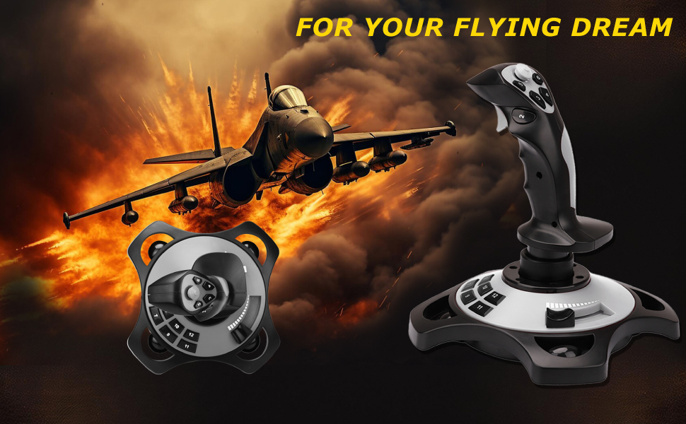 Ant Esports JS55 Flight Simulation Joystick