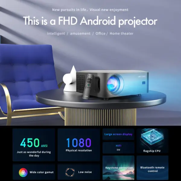 Ant Esports View 611 Smart LED Projector - Image 5