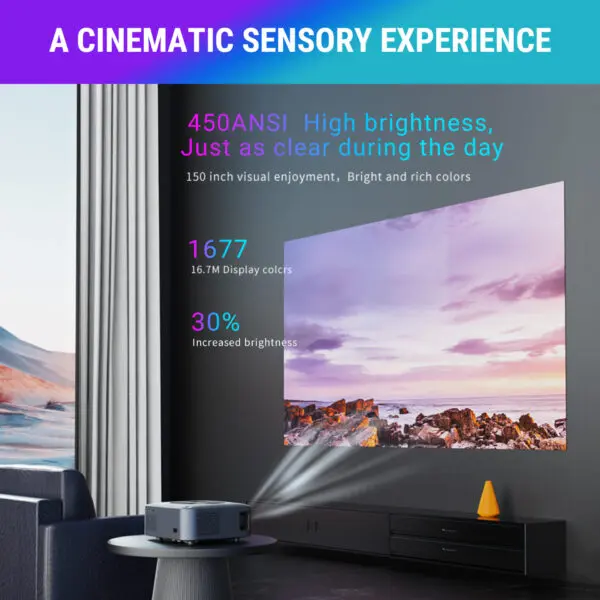 Ant Esports View 611 Smart LED Projector - Image 4