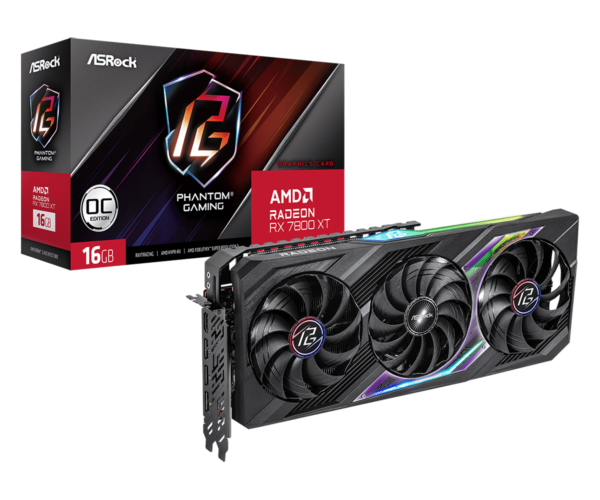 AMD Radeon™ RX 7800 XTPhantom Gaming 16GB OC