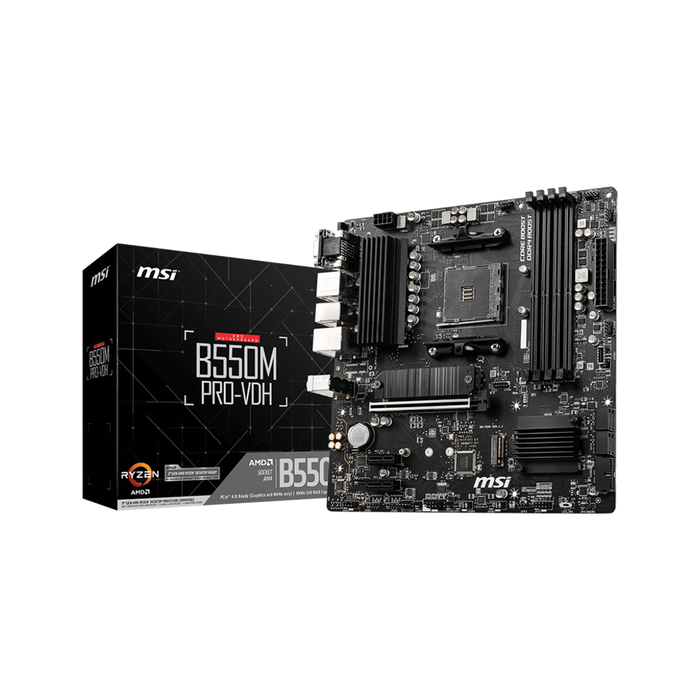 MSI B550M PRO-VDH Motherboard