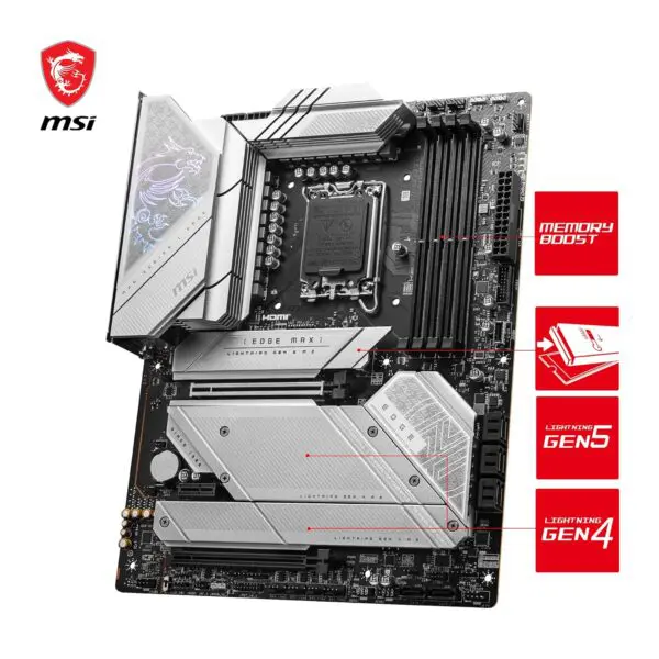 MSI MPG Z790 EDGE TI MAX WIFI Motherboard - Image 3