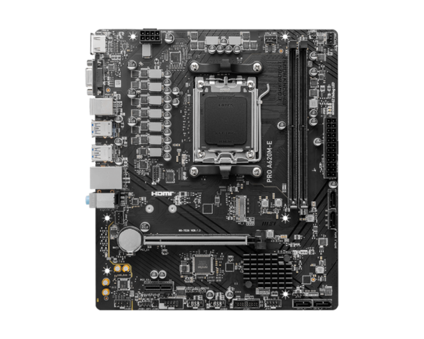 MSI PRO A620M-E Motherboard - Image 2