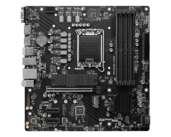 MSI Pro B760M-P DDR4 Motherboard - Image 2