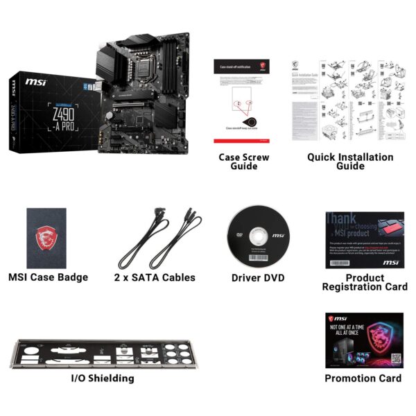 MSI Z490-A PRO Motherboard