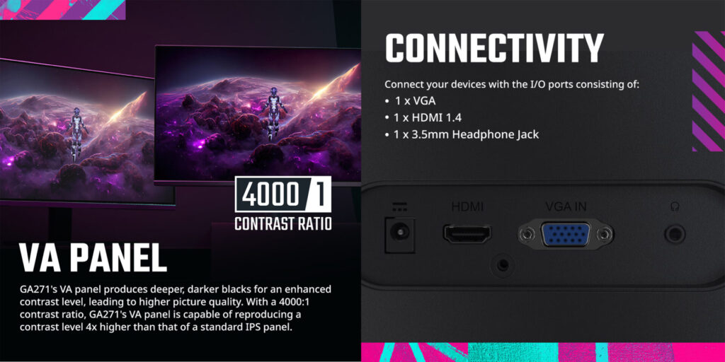 Cooler Master GA241 Gaming Monitor