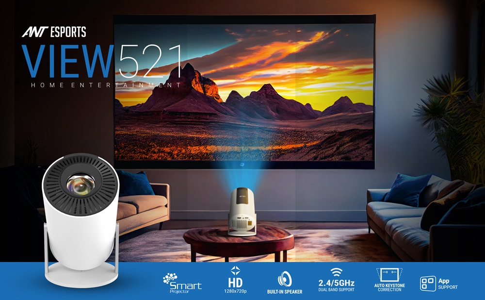 Ant Esports View 521 Smart LED Projector