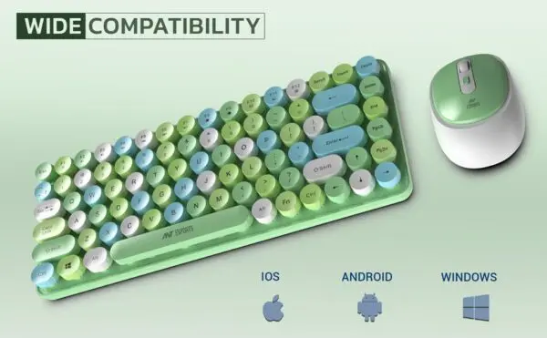 Ant Esports WKM22 Wireless Keyboard and Mouse - Image 3