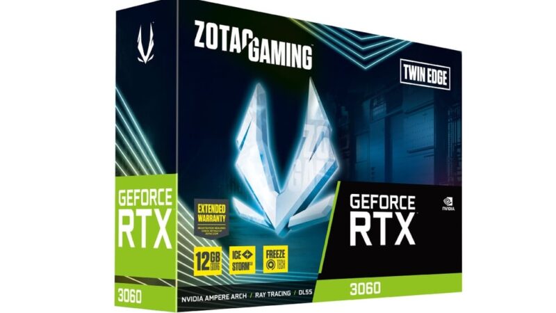 Zotac RTX 3060 Twin Edge 12GB GDDR6