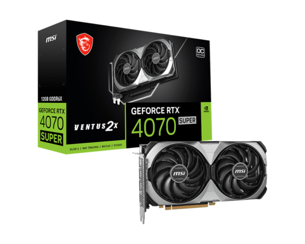 MSI GeForce RTX 4070 Super 12G Ventus 2X OC
