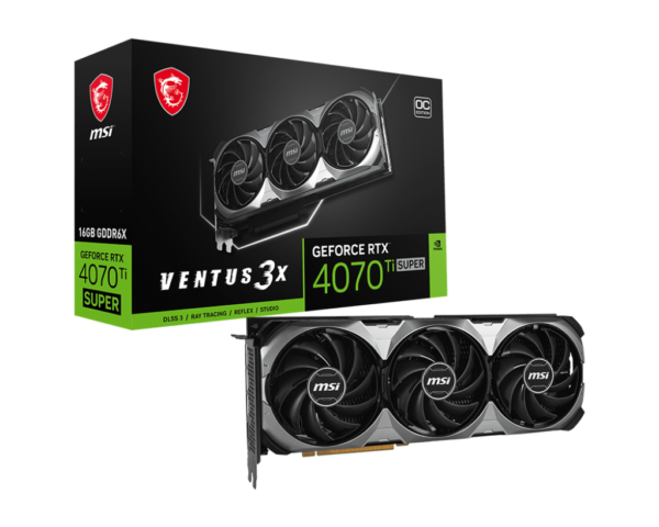 MSI GeForce RTX 4070 Ti Super 16G Ventus 3X OC