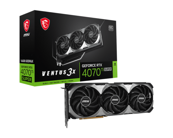 MSI GeForce RTX 4070 Ti Super 16G Ventus 3X OC