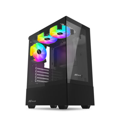 Ant Value CV100 Mid-Tower Computer Case/Gaming Cabinet – Black