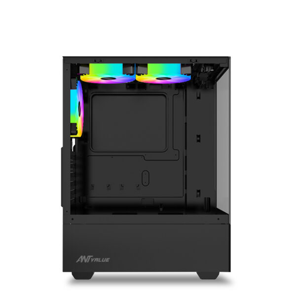 Ant Value CV100 Mid-Tower Computer Case/Gaming Cabinet – Black