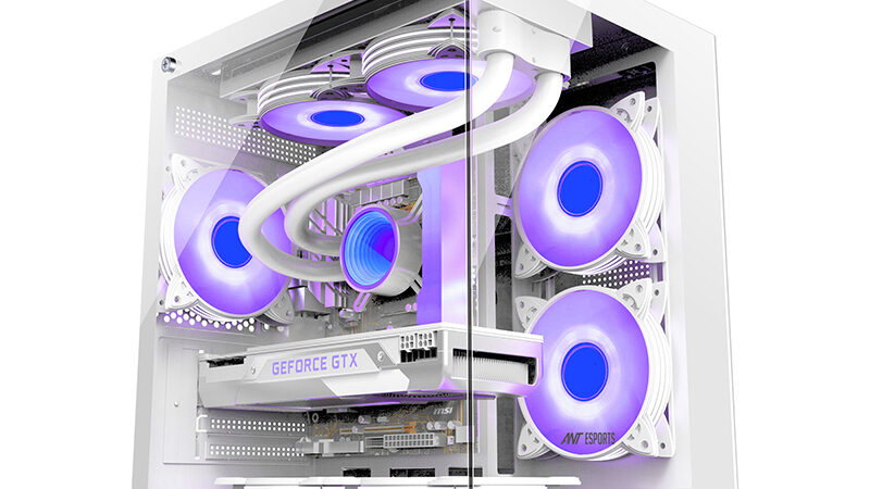 Ant Esports Chassis CRYSTAL Z2 White