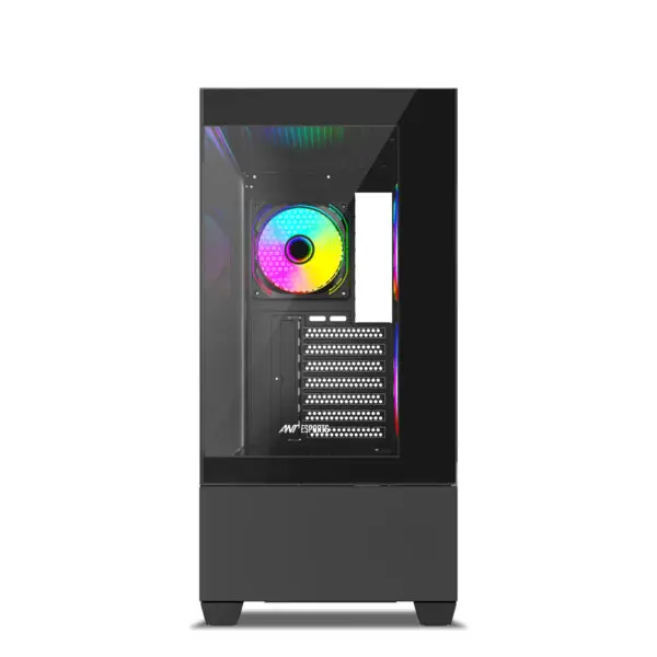 Ant Esports Crystal Z3 Mid-Tower Computer Case Black