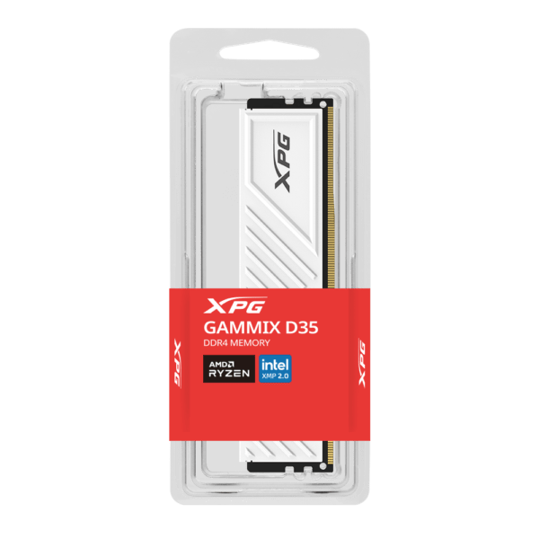 XPG Gammix D35 WHITE DDR4 16GB Memory 3200Mhz-4