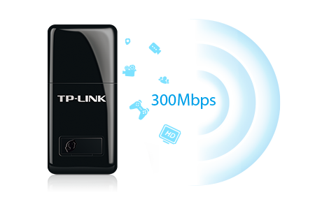 TP Link TL-WN823N 300Mbps Mini Wireless N USB Adapter