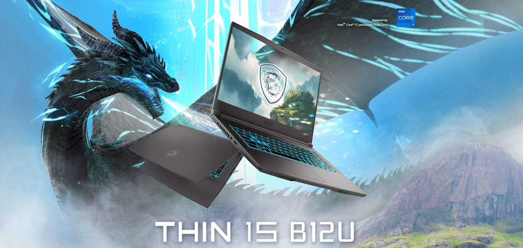 MSI Thin 15 B12UC Gaming Laptop Part Code 9S7-16R831-2086