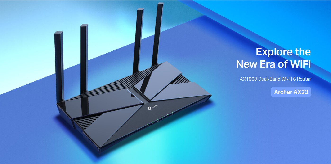 TP-Link Archer AX23 AX1800 Dual Band WiFi 6 Router